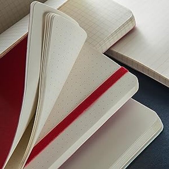 ⭐️Moleskine CLASSIC 5x8.25" Dotted Pages Journal Bullet Notebook Dot Grid Diary⭐ - Picture 2 of 4